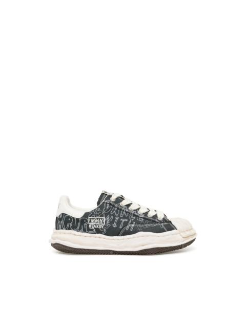 Blakey graffiti-print sneakers