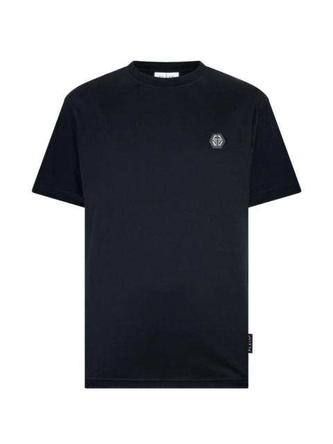 round-neck logo T-shirt