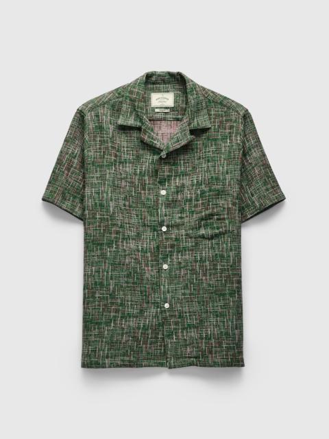 Summer Boucle Shirt in Green
