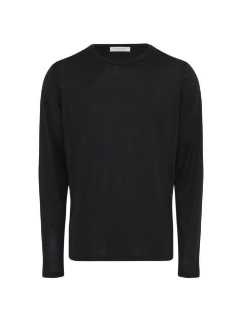 Owen Tee in Black Cashmere