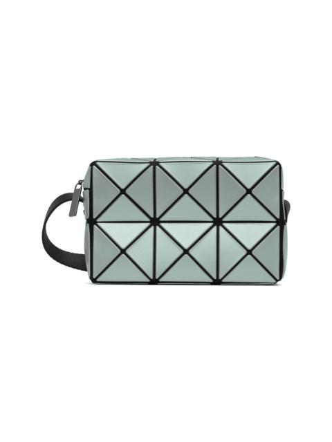 Blue Cuboid Metallic Bag