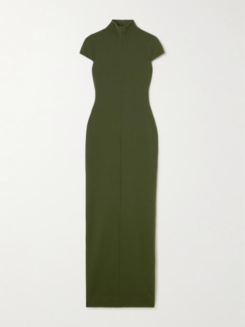 Lang Stretch-crepe Gown