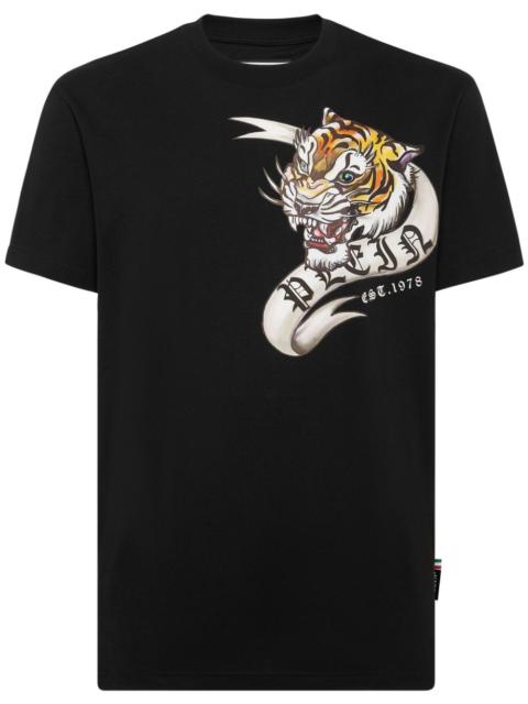 graphic-print cotton T-shirt