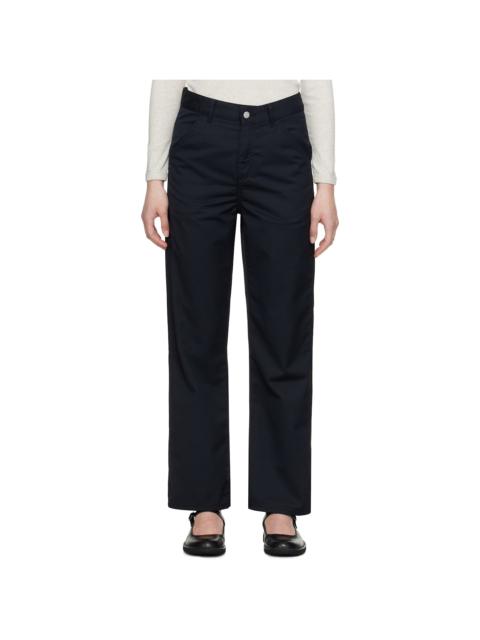 Black Simple Trousers