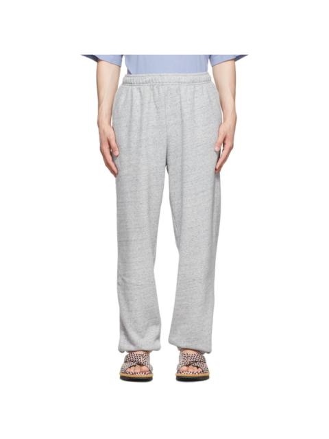 Grey Polyester Lounge Pants