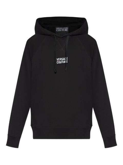 logo-patch hoodie