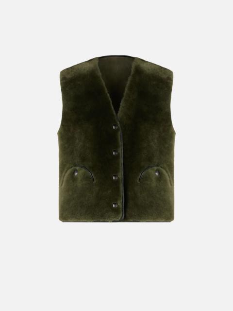 Shearling Gilet