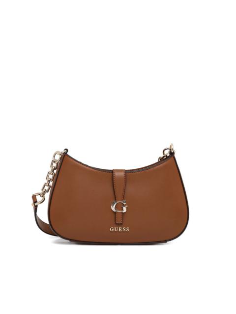 Carrie logo chain shoulder bag
