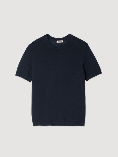 FINE KNIT T-SHIRT