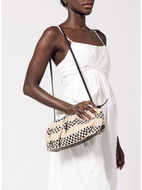 GIGI WOVEN CROSSBODY | BLACK MULTI