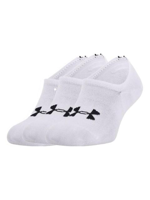 Under Armour Core Ultra Lo 3-Pack Socks 'White' 1358342-100