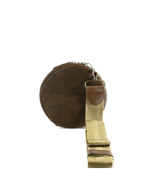 round clutch bag