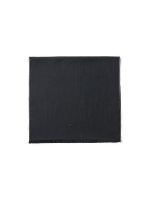 Black cashmere scarf