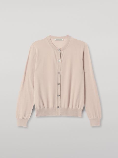 Honor Cream Superfine Cashmere Cardigan
