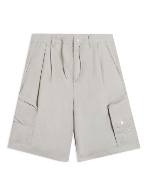 Li-Ning Embroidered Logo Shorts 'Grey' AKSS077-1
