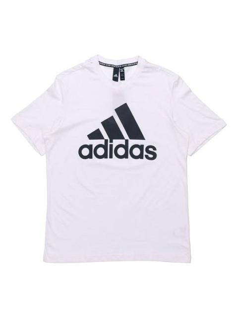 adidas Classical Logo Printed TEE Men White DT9929