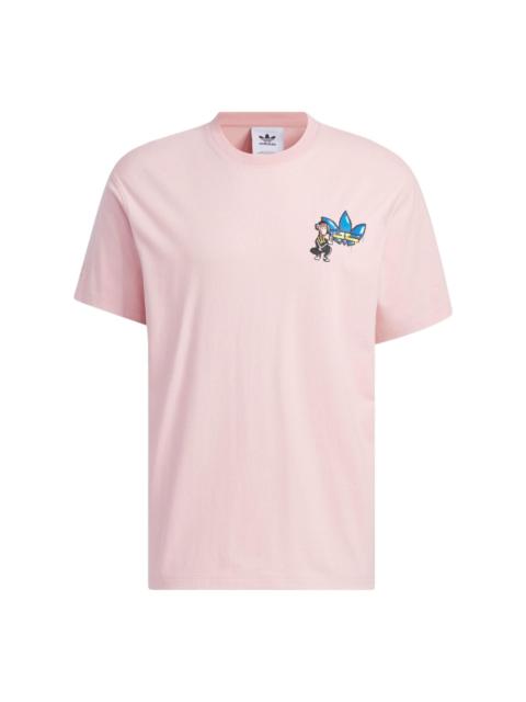 adidas originals x Monkey Kingdom GFX T-shirt 'Pink' IP1793