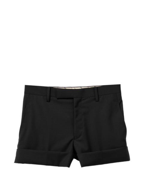 rolled-cuff shorts