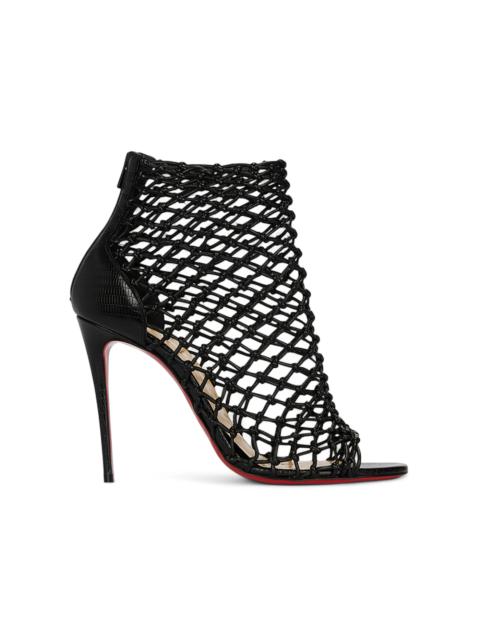Christian Louboutin Corfou 100 Calf Leather Heels Black (Women's)