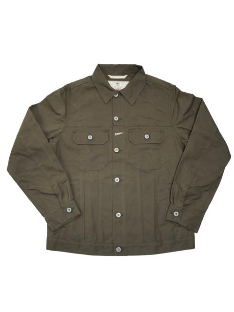 Cruiser Jacket Dry Wax Canvas Olive