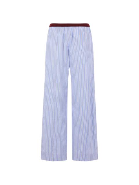 striped palazzo pants