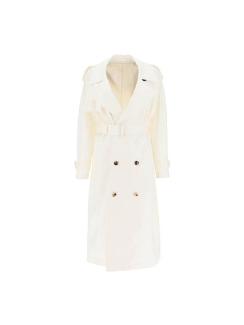 SILK TRENCH COAT
