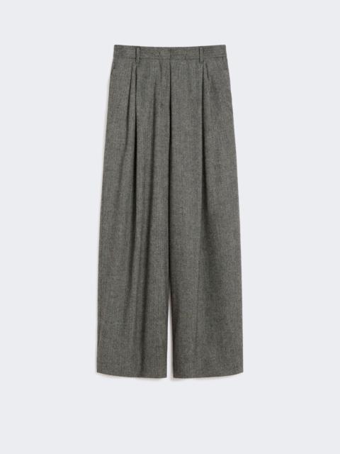 BELLO Wool flannel trousers