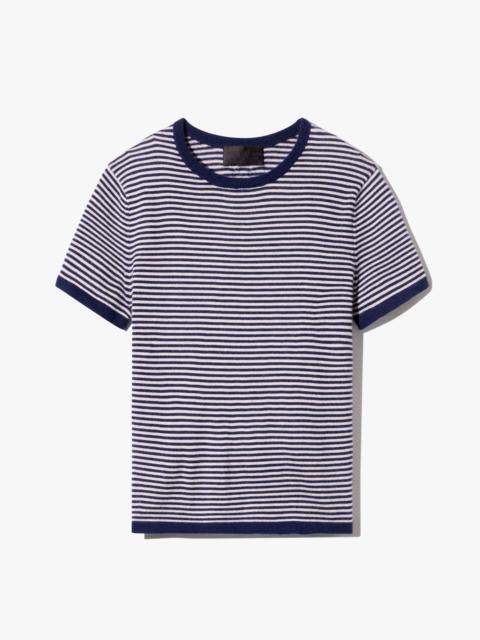 LINKA STRIPE CASHMERE SWEATER