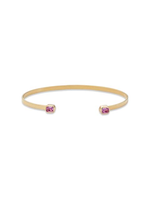 Orchid Sapphire Cuff