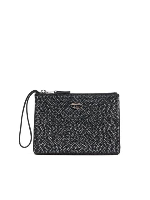 crystal-embellished wallet