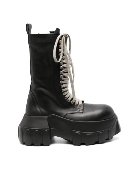 Rick Owens 95mm Army Mega Tractor boots | REVERSIBLE