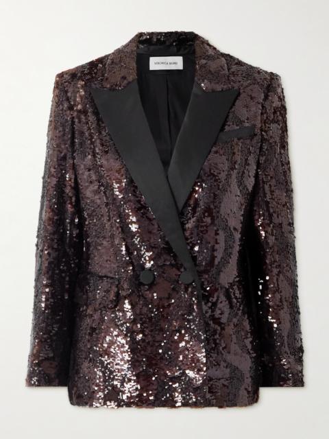 Sevyn Sequined Satin Jacket