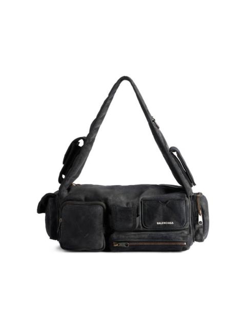 Men's Superbusy Small Sling Bag  in Black
