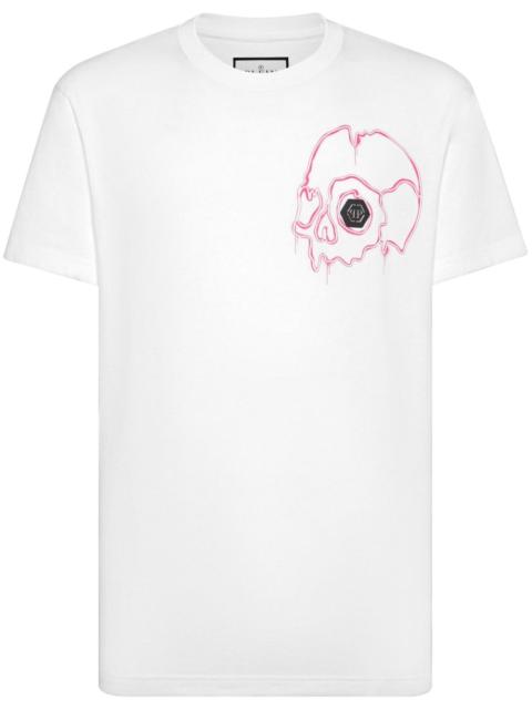 Dripping Skull cotton T-shirt