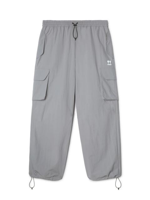 Dark Gray Off Parachute Pants