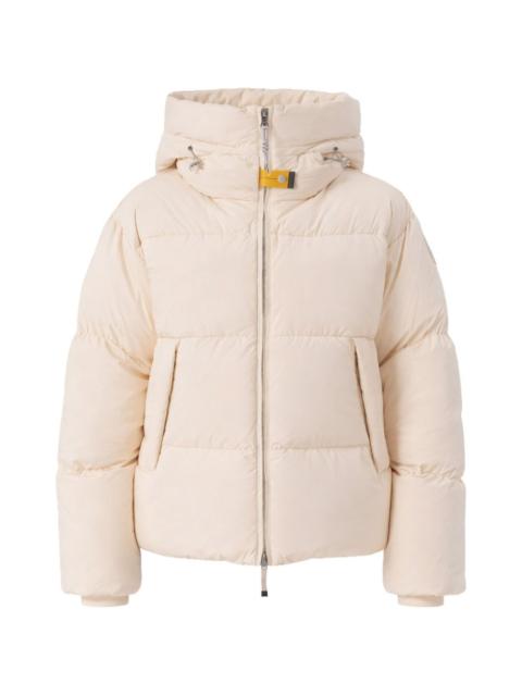 hooded puffer jacket