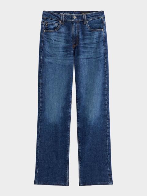 Brinley Mid-Rise Straight Jeans