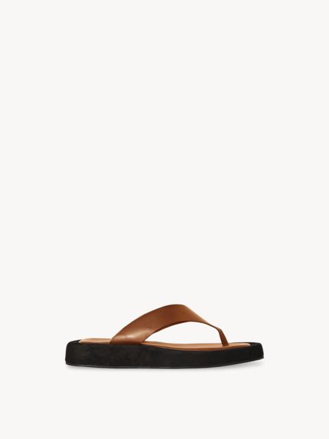 Ginza Sandal in Leather
