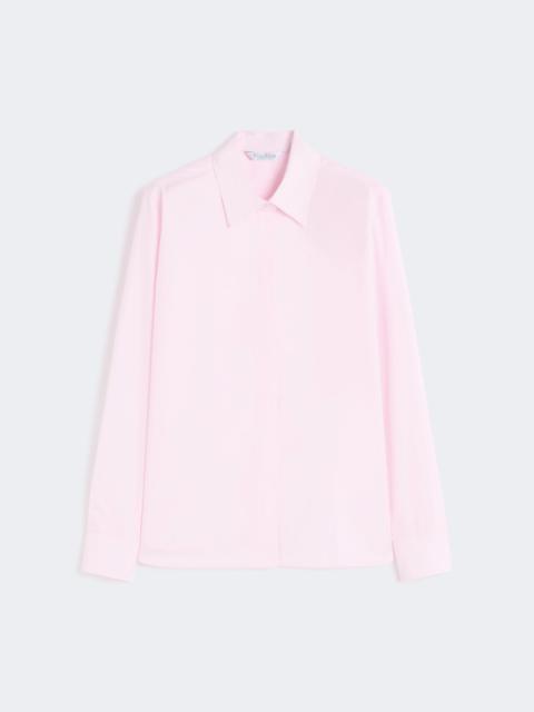 Cotton poplin shirt - PINK