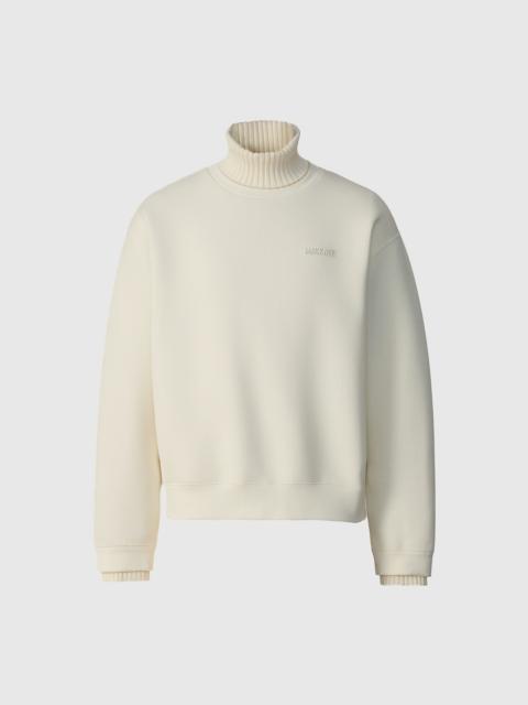LEGEND Knit Cotton-Blend Turtleneck Sweater