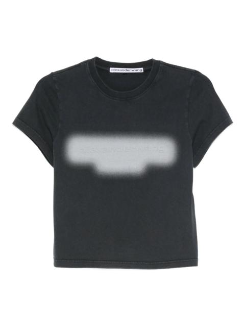 Alexander Wang Embossed Graphic-print T-shirt