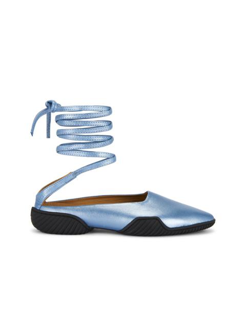 Nettie Lace Up Baillerina Flat