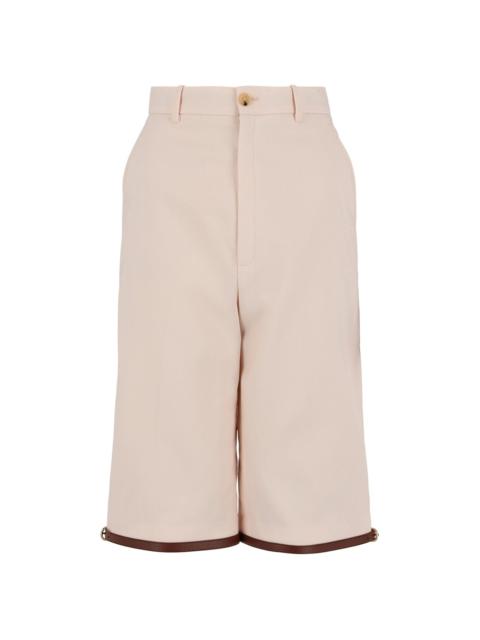 Wool mohair bermuda shorts