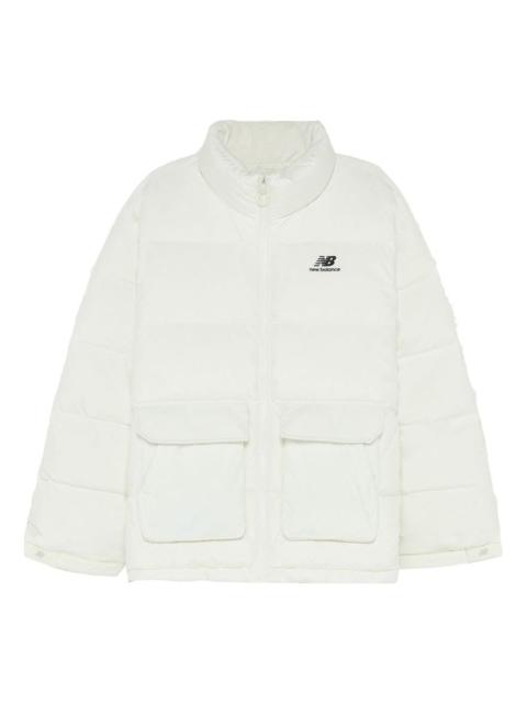New Balance UNI Active Short Down Jacket 'White' 5PC44683-IV