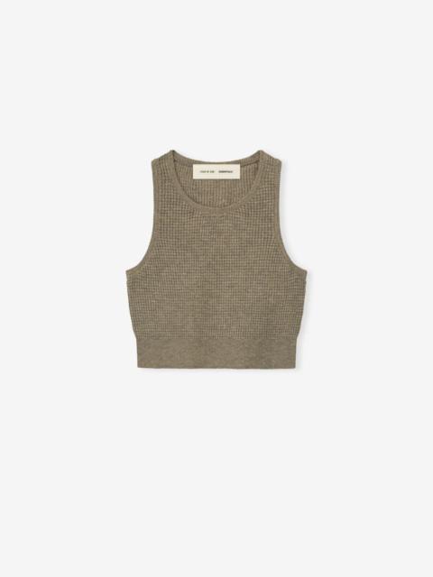 Womens Waffle Sport Tank