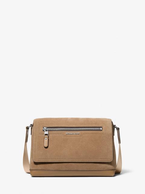 Hudson Small Suede Messenger Bag