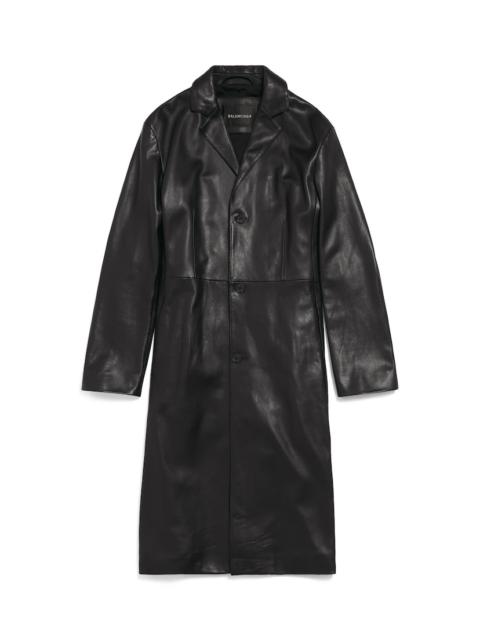 Women's Fitted Coat in Black