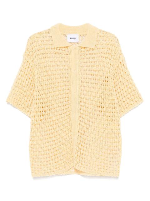 Gum-knit shirt