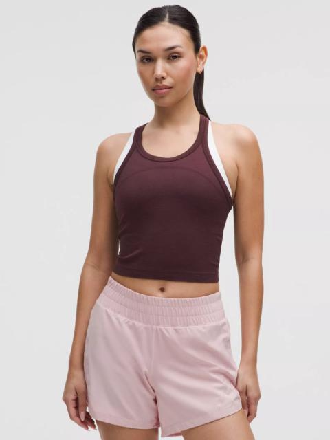 Swiftly Tech Cropped Racerback Tank Top 2.0