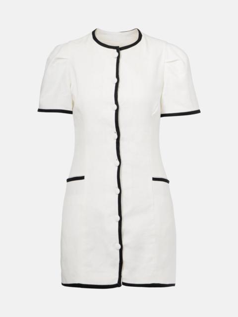 Jane linen minidress